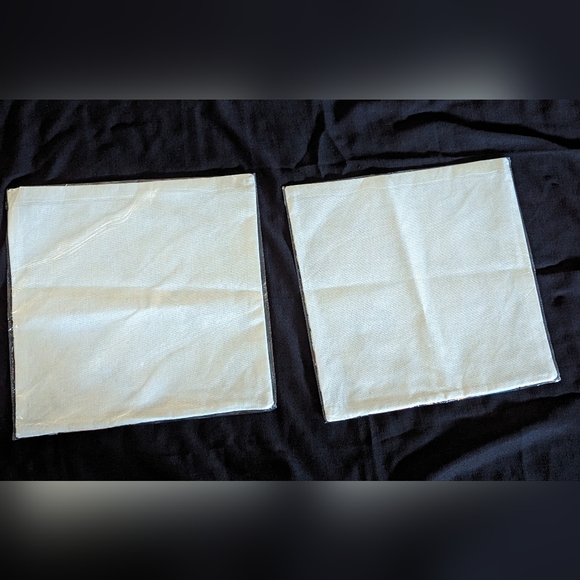 2 Linen Dog Pillow Covers - Picture 2 of 3